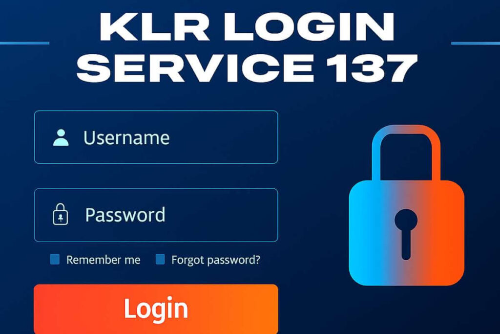 KLR Login Service 137: A Complete Guide for Users 1 klr login service 1371